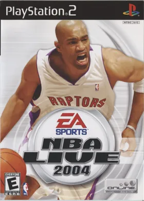 NBA Live 2004 box cover front